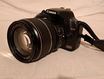 Canon Eos 450D con obiettivo 17-85 mm