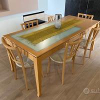 Tavolo e 6 sedie (Calligaris)