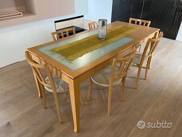 Tavolo e 6 sedie (Calligaris)