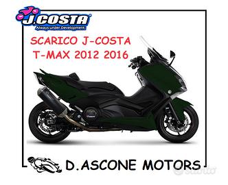 Marmitta JCOSTA SPORT per Yamaha TMAX 530 2012 201