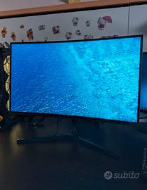 Monitor Samsung curvo 27 pollici 1440p 144hz