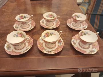 Set tazzine Royal Albert Lady Carlyle