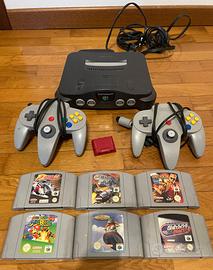Nintendo 64 COMPLETO + 6 giochi originali - PAL/EU