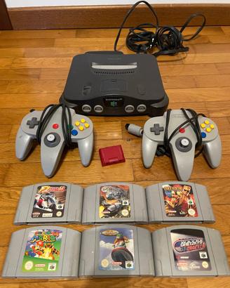 Nintendo 64 COMPLETO + 6 giochi originali - PAL/EU