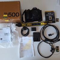 Nikon D500 kit con 16-80 e flash SB-8000