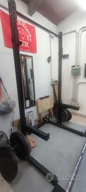 Squat Rack Pro Kingsgym Rexgym + jammer arms + dip