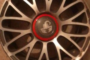 Cerchio con fregio originale Abarth