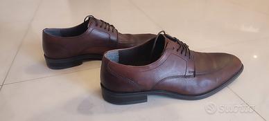 Scarpe uomo pelle marrone