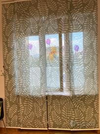 Tenda 4 pannelli scorrimento