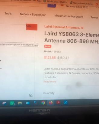 antenna Laird MHz 6 fb