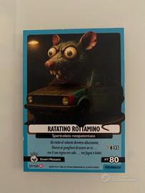 Carta brainrot ratatino rottamino