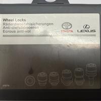 Dadi antifurto originali LEXUS/Toyota