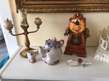 LA BELLA E LA BESTIA set personaggi