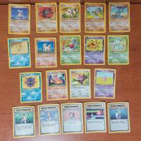 Carte vintage Pokémon Prima generazione Anni 2000