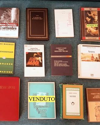 Libri a 4 euro l'uno (vedi 3 foto)