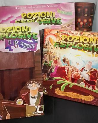 Pozioni Esplosive+2 Espansioni+ Playmat&Token