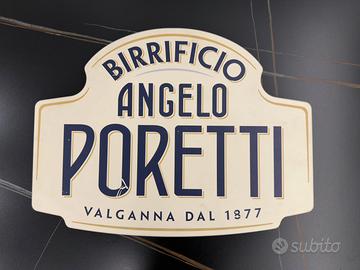 Insegna Birra Poretti