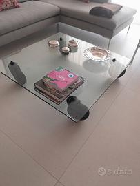 Fontana arte tavolino Gae Aulenti 120/120