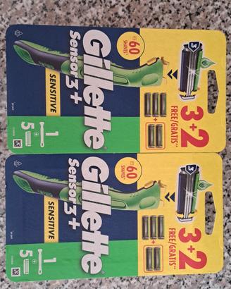 gillette sensor3+ sensitive
