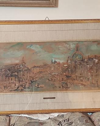 Quadro Filippo de Pisis Venezia Canal Grande