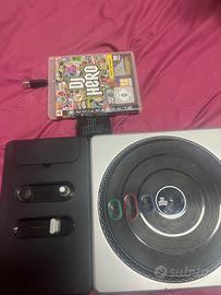 DJ Hero PS3 Controller Turntable + Ricevitore USB
