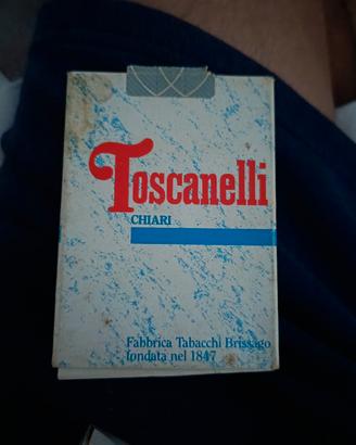 confezione storica toscanelli Brissano anni 70/90 