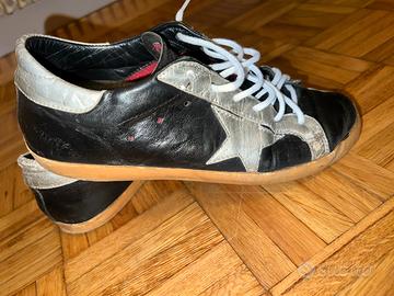 Golden goose argento e cheap nere