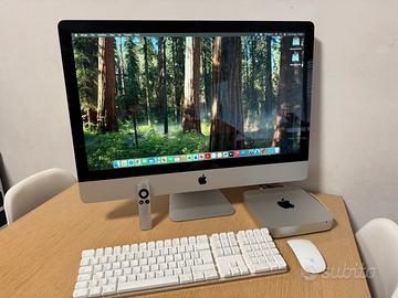 Mac mini i7 OS Sequoia  + Monitor 27" + Acc. APPLE
