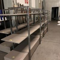 Espositori design ferro e legno