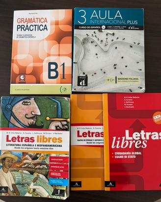 Libri vari di spagnolo letras libras