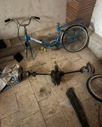 Blocco motore ape 50 con differenziale
