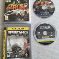 LOTTO NEED FOR SPEED the run +RESISTANCE xPs3