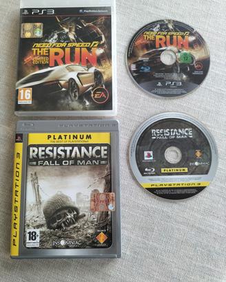 LOTTO NEED FOR SPEED the run +RESISTANCE xPs3