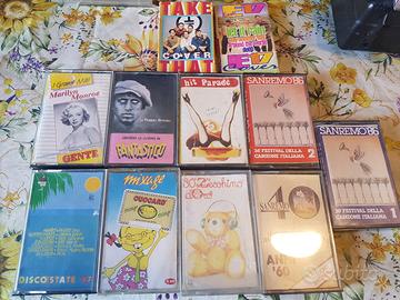 Lotto 15 Musicassette Anni 80 / 90