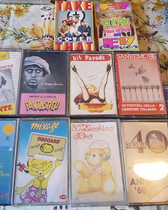 Lotto 15 Musicassette Anni 80 / 90