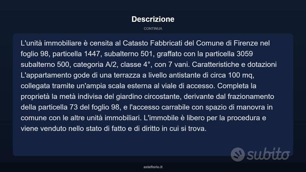 Appartamento – Firenze, Poggio Gherardo - Vista 4
