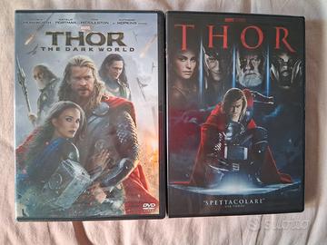 dvd THOR + THOR THE DARK WORLD incellofanati