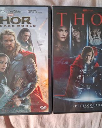 dvd THOR + THOR THE DARK WORLD incellofanati