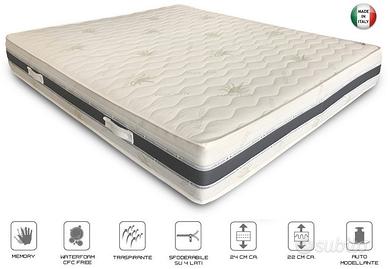 materasso matrimoniale 