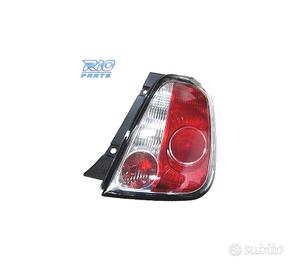 FANALE DESTRO PER FIAT 500 07-14 CERCHIO NERO