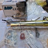 Motore per elicottero rc ASP.91 completo