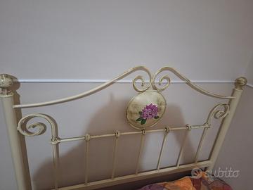 letto in ferro battuto una piazza e mezza