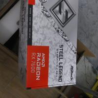 Scheda video rx 7600 8 gb oc bianca rgb
