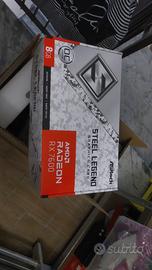 Scheda video rx 7600 8 gb oc bianca rgb