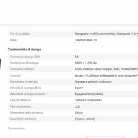 STAMPANTE Canon PIXMA TS3350