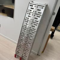 Rampa moto per carico scarico furgone pista