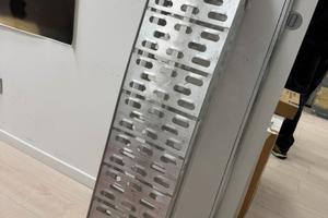 Rampa moto per carico scarico furgone pista