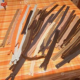 cerniere lampo varie 