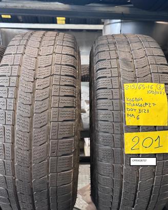 2 GOMME USATE INVERNALE 2156516C - CP95418737