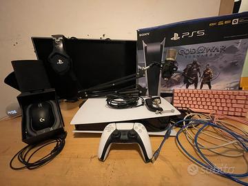 Ps5 digital edition+accessori(trattabile)